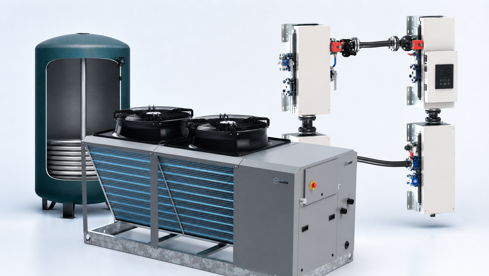 Équipements CVC et hydrauliques pour installations techniques